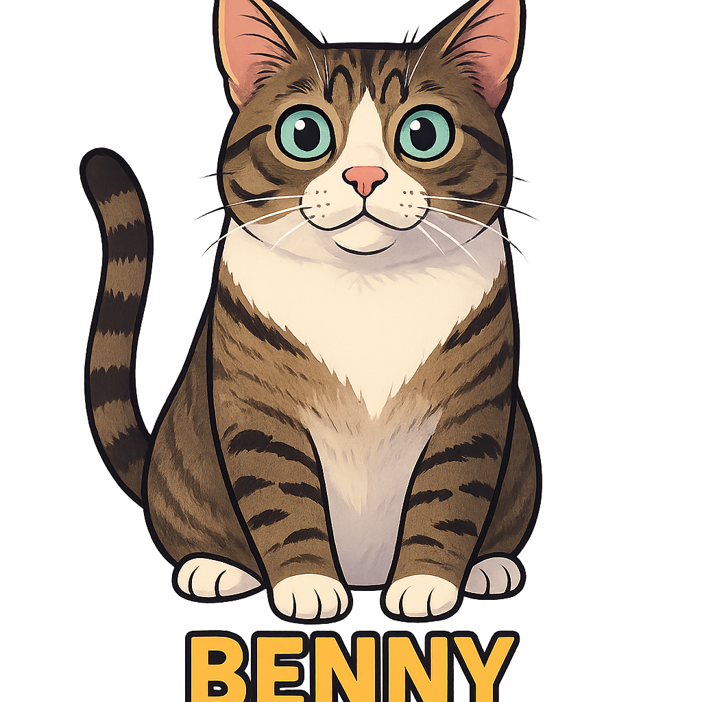 Benny - Classic Sticker