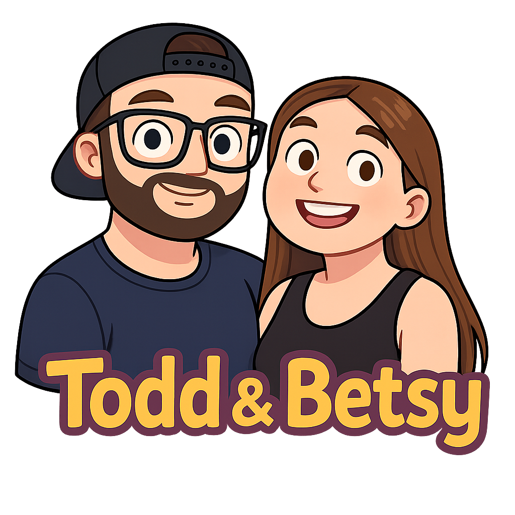 Custom Todd & betsy sticker - AI-generated pet art