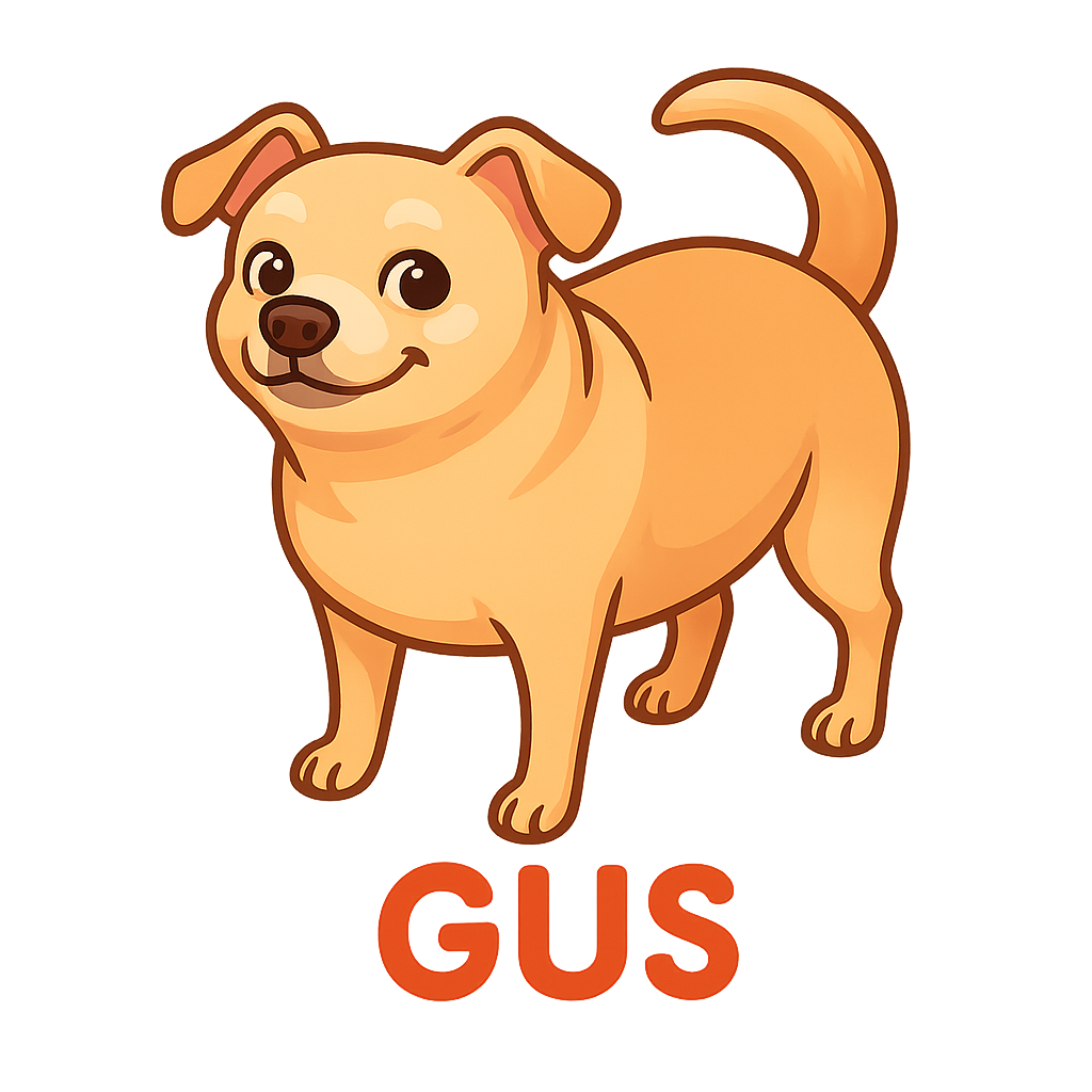 Gus's sticker