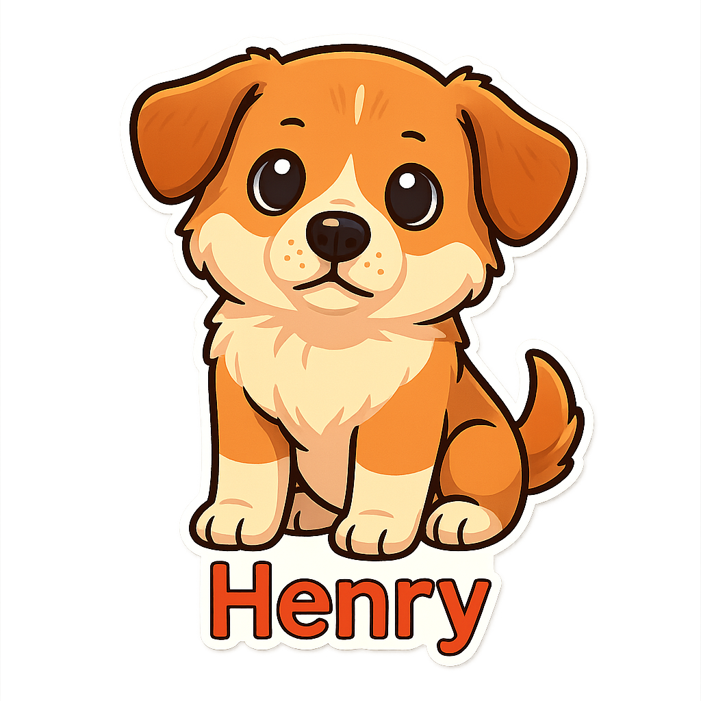 henry - Classic Sticker