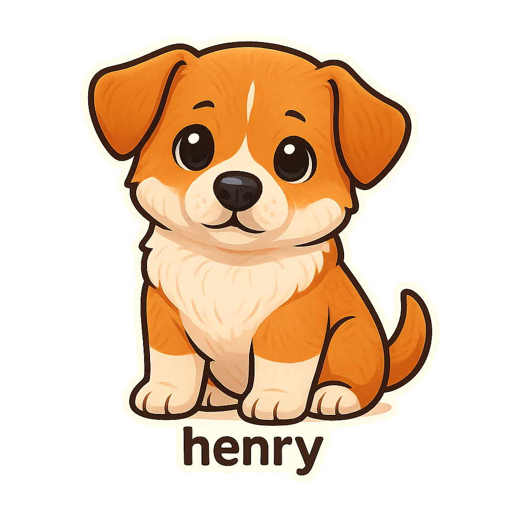 henry - Classic Sticker
