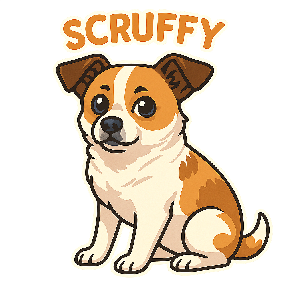 scruffy