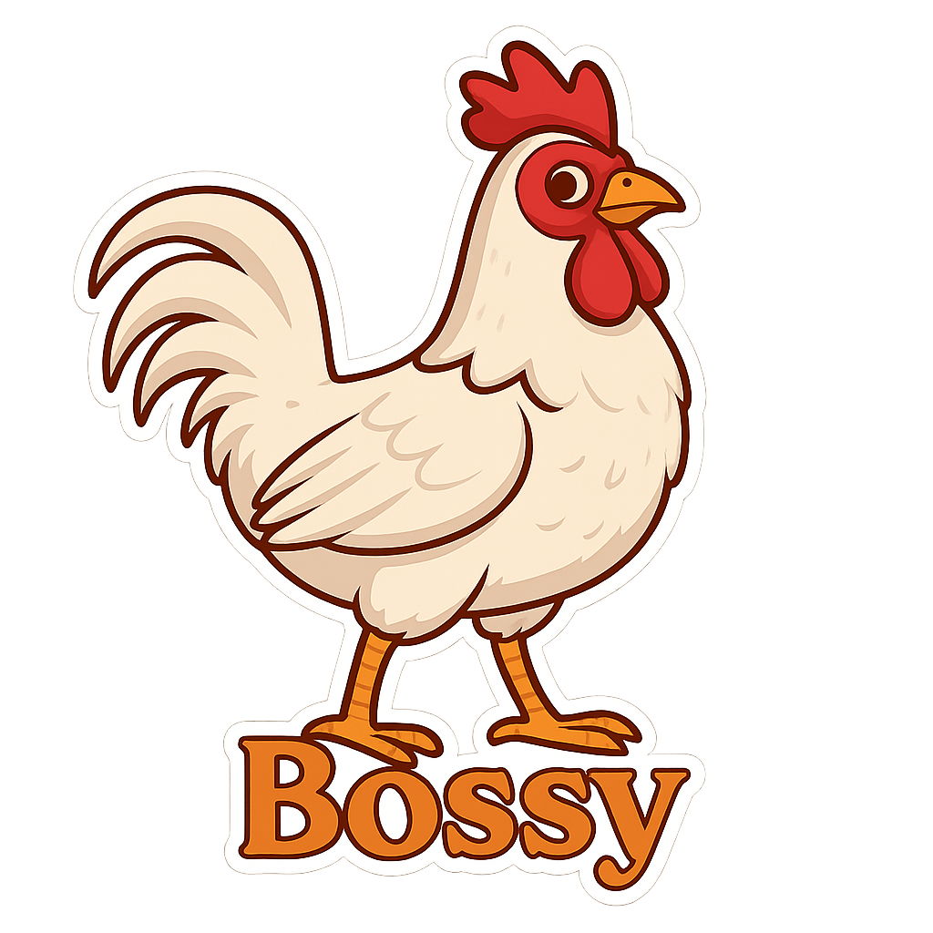 Bossy  - Classic Sticker