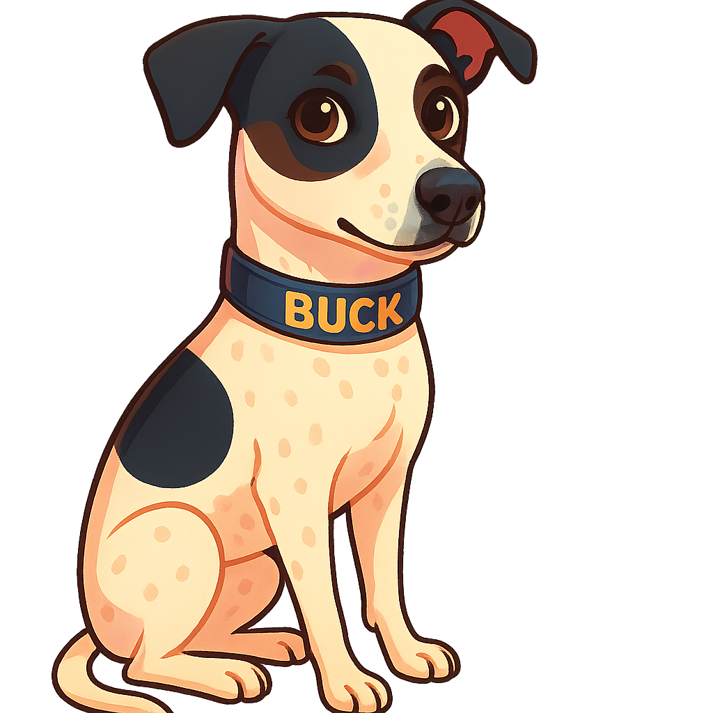 Buck - Classic Sticker