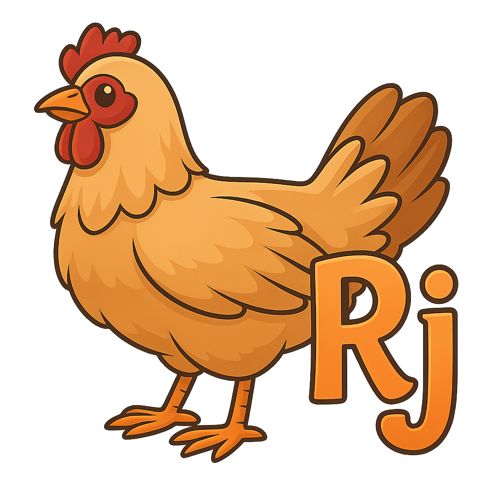 Custom Rj sticker - AI-generated pet art