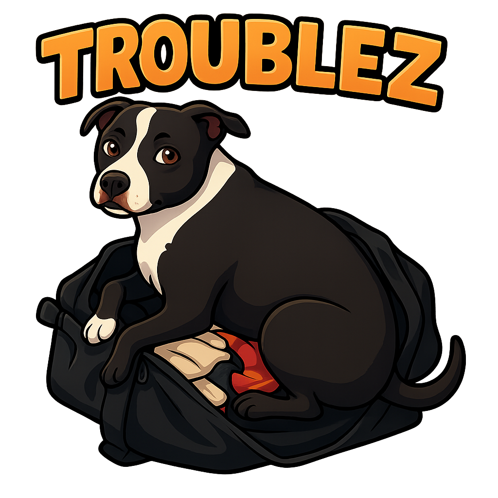 Troublez  - Classic Sticker