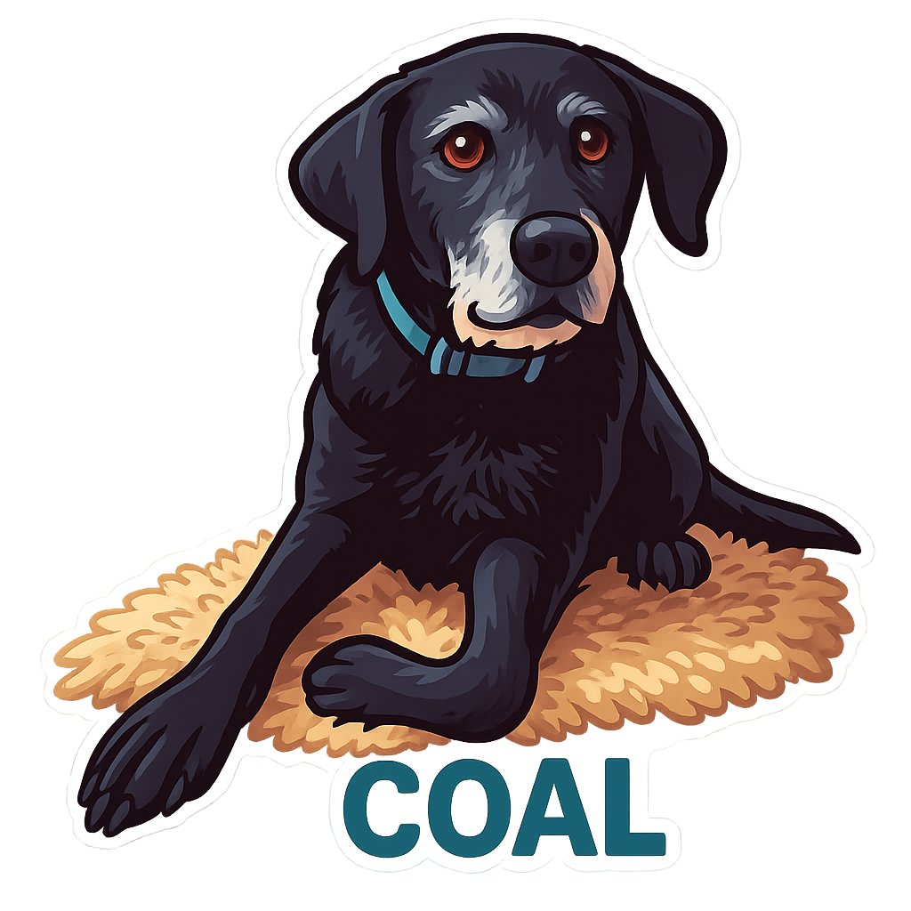 Coal - Classic Sticker