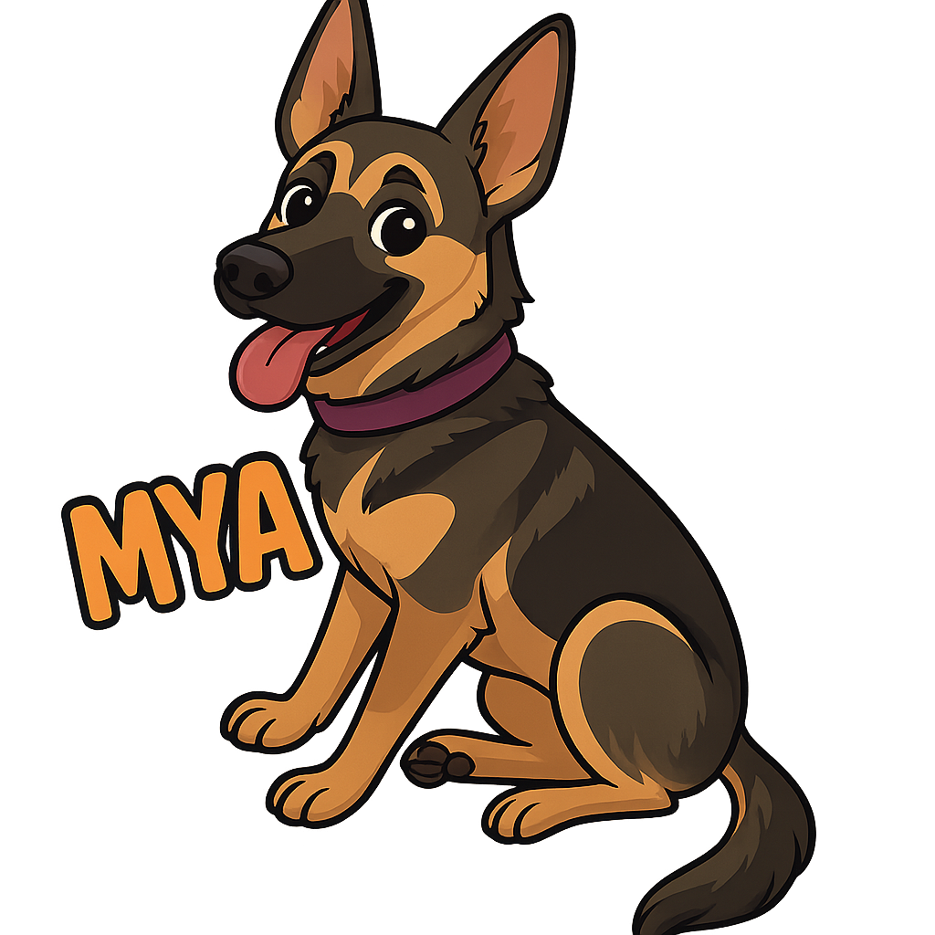 Mya - Classic Sticker