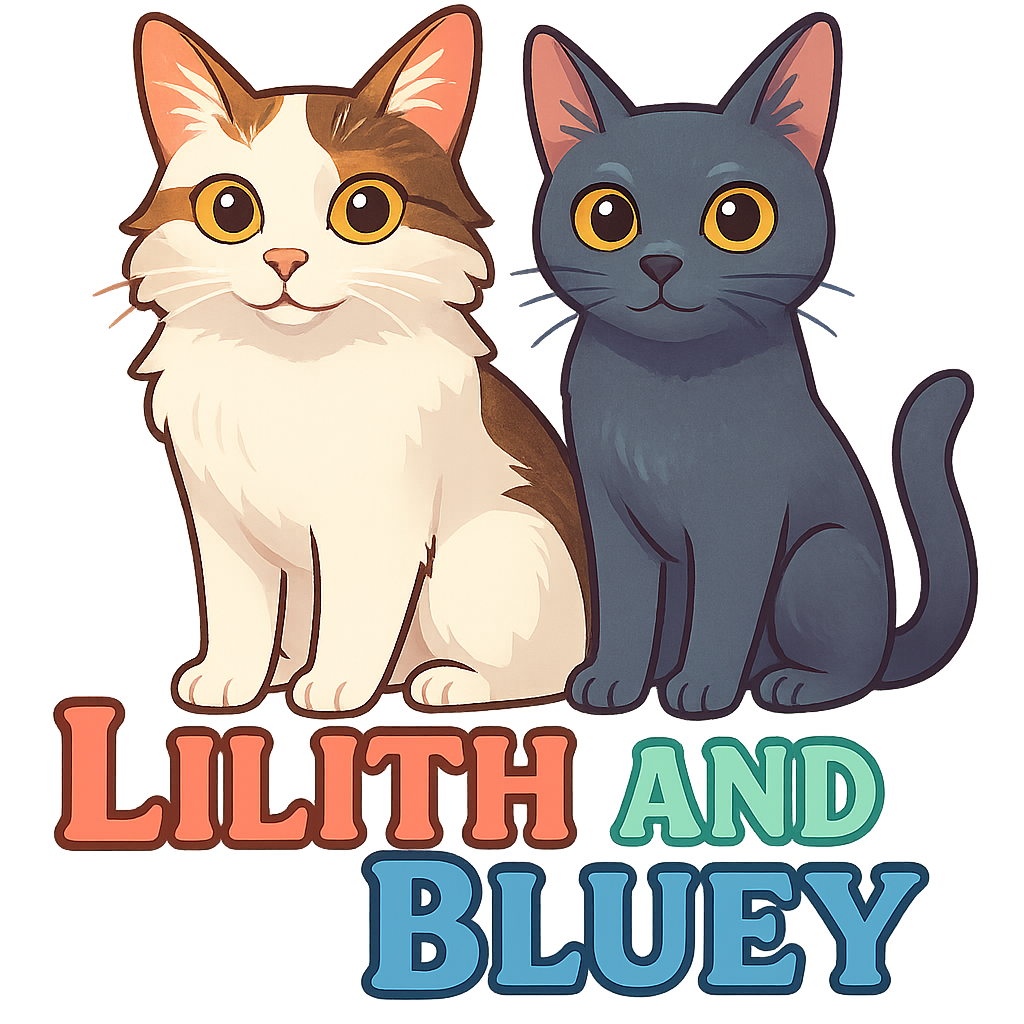 Lilith and Bluey - Classic Sticker