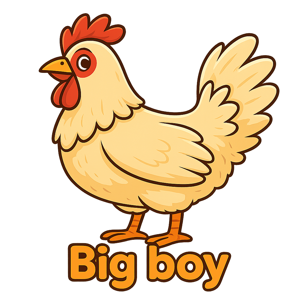 Big boy - Classic Sticker