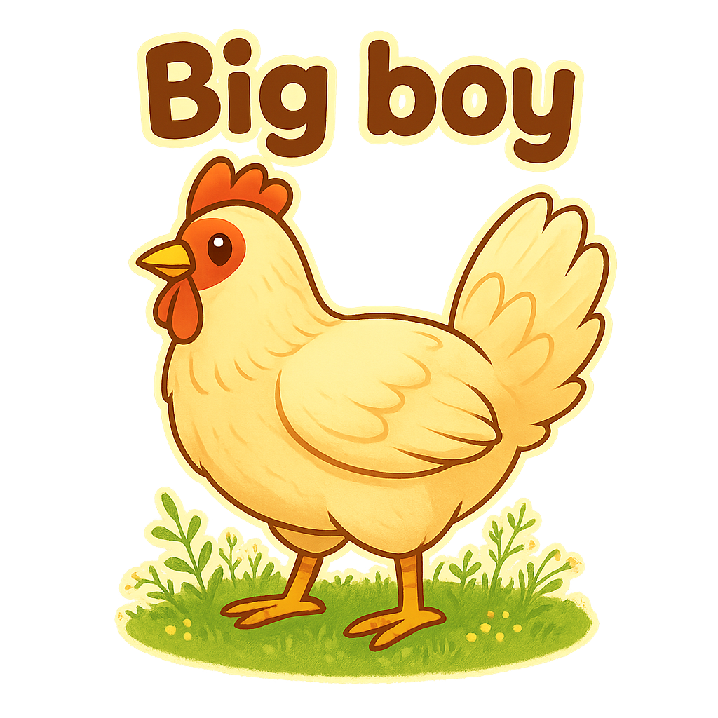 Big boy - Classic Sticker