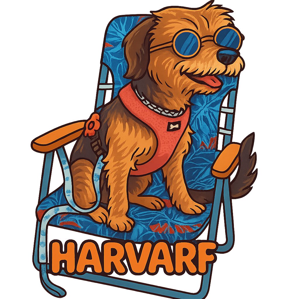 Harvarf - Classic Sticker