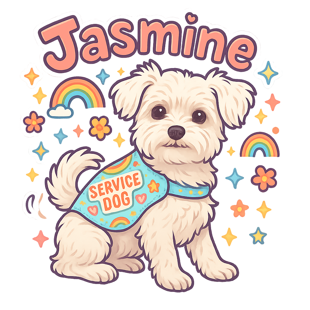 Jasmine  - Classic Sticker