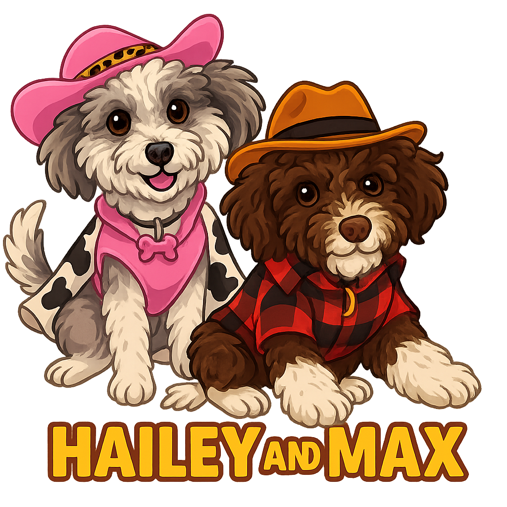 Hailey and Max - Classic Sticker
