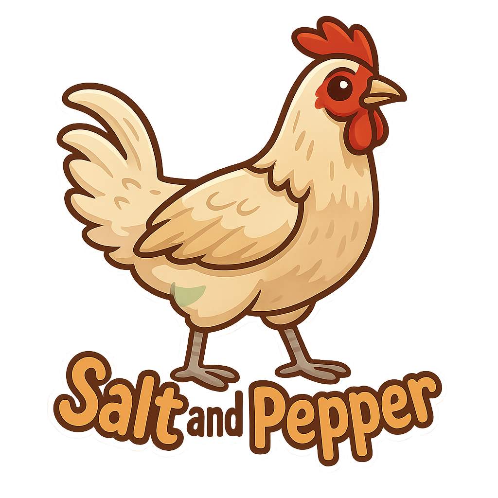 Salt and pepper  - Classic Sticker