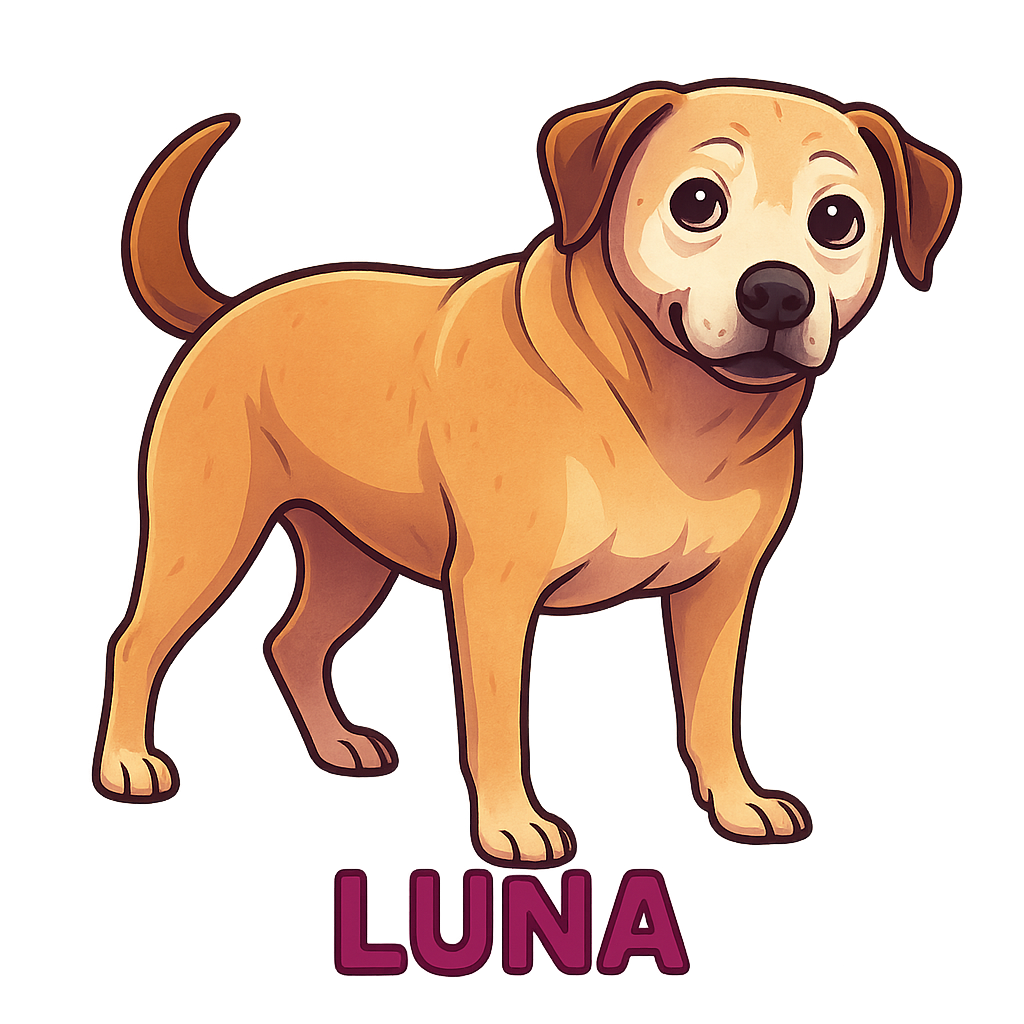 luna - Classic Sticker