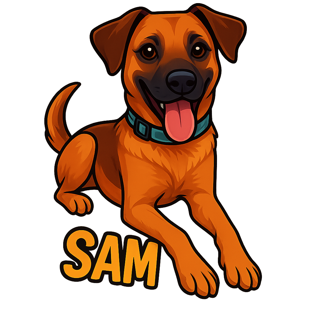Sam  - Classic Sticker