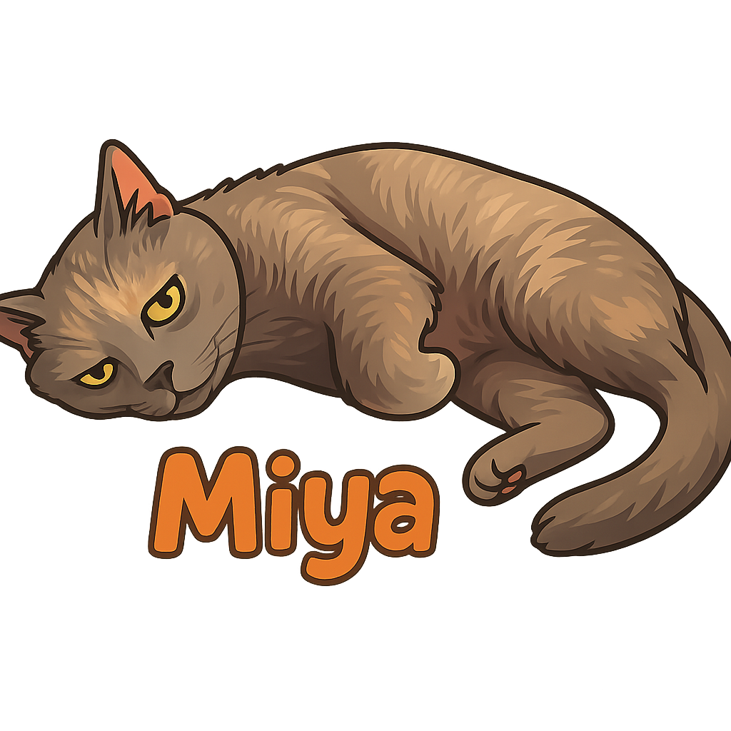 Miya - Classic Sticker