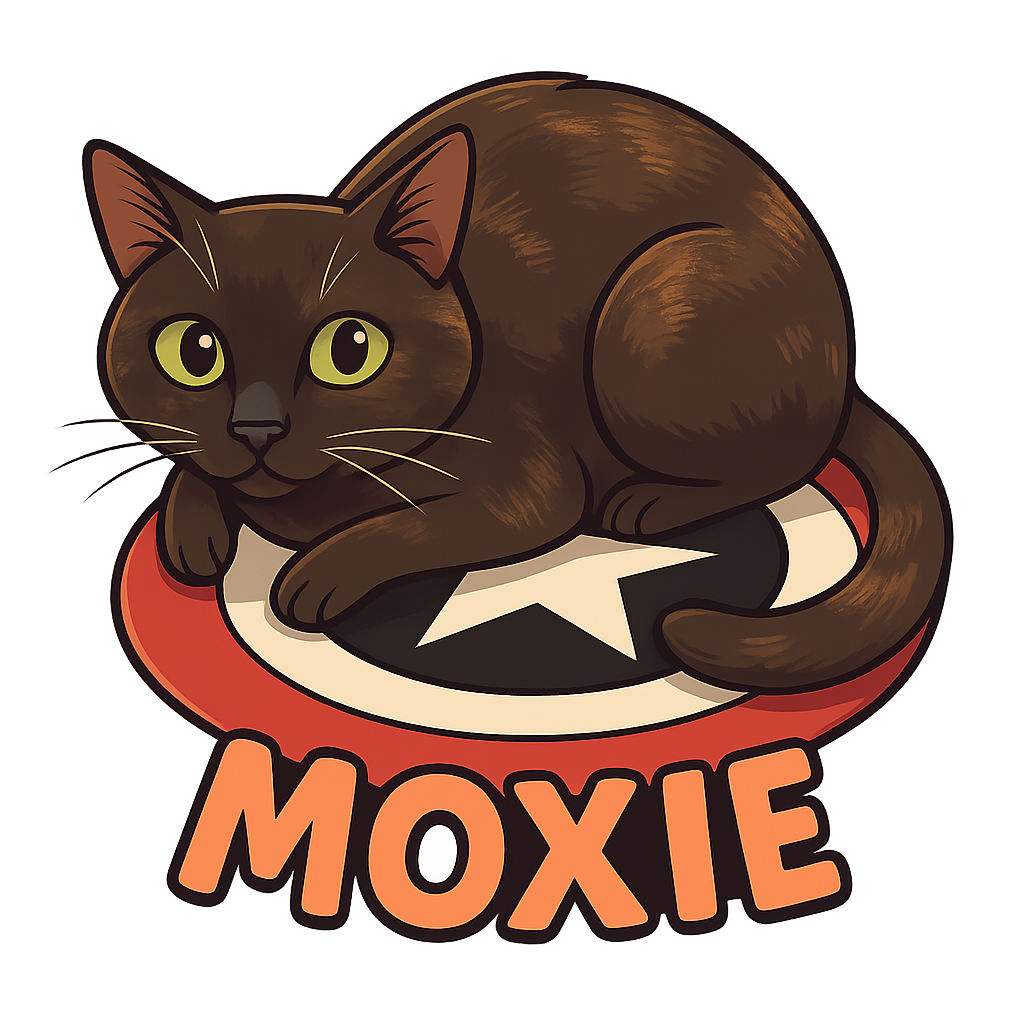 Moxie - Classic Sticker