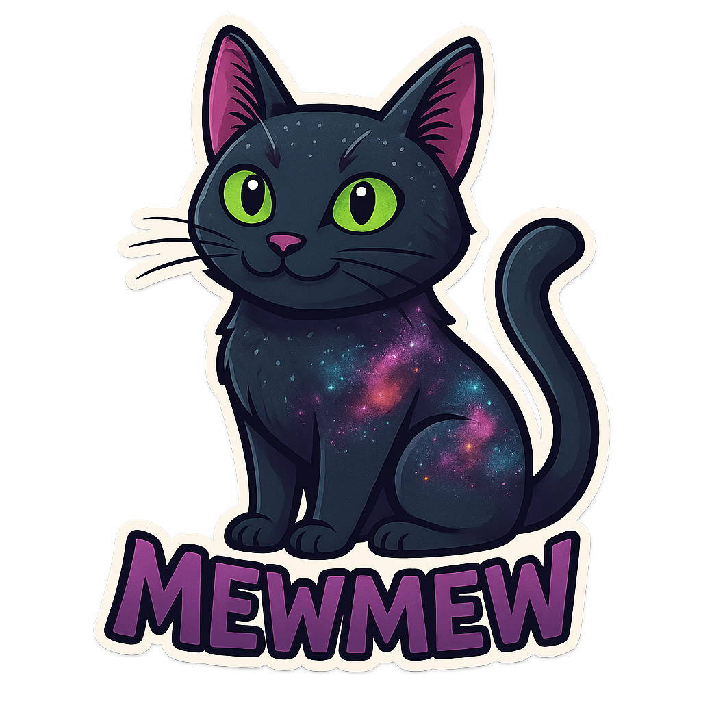 Mewmew's sticker