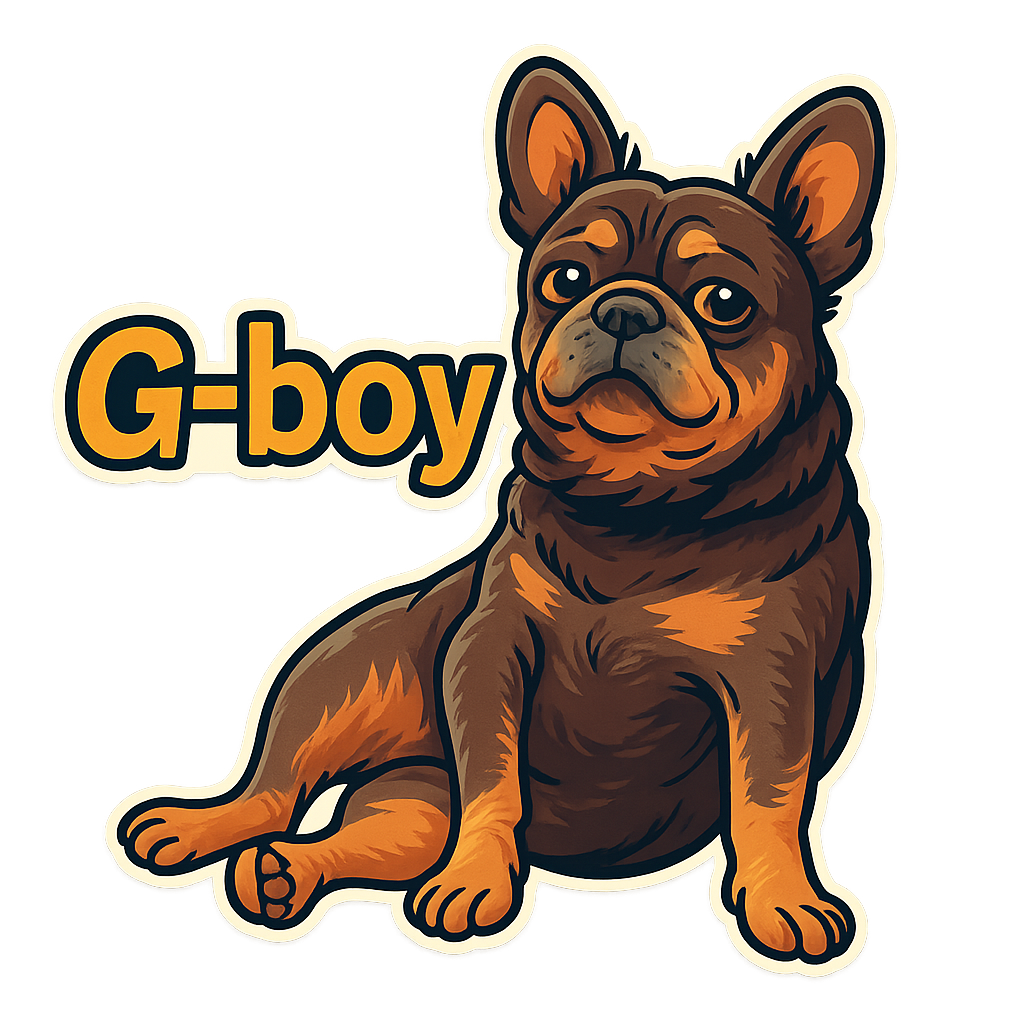 G-boy  - Classic Sticker