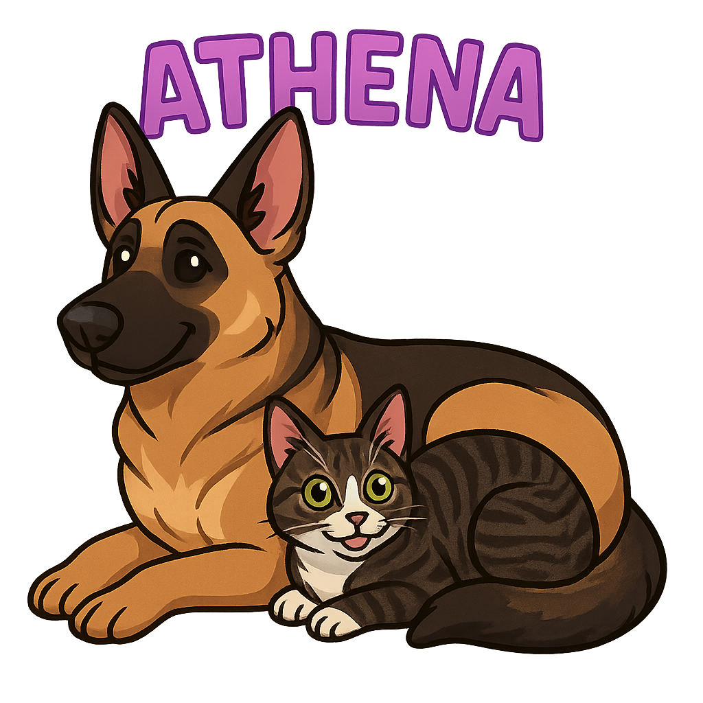Athena  - Classic Sticker