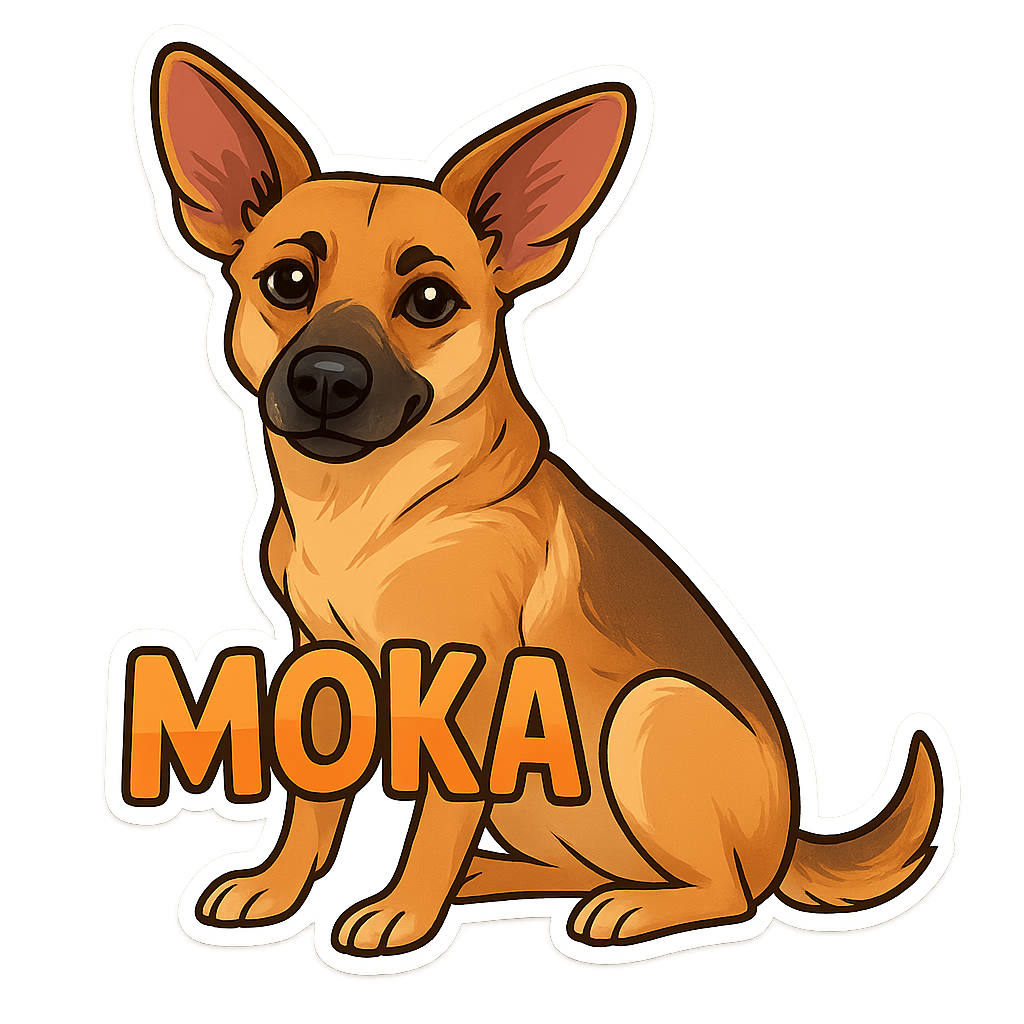 Moka - Classic Sticker