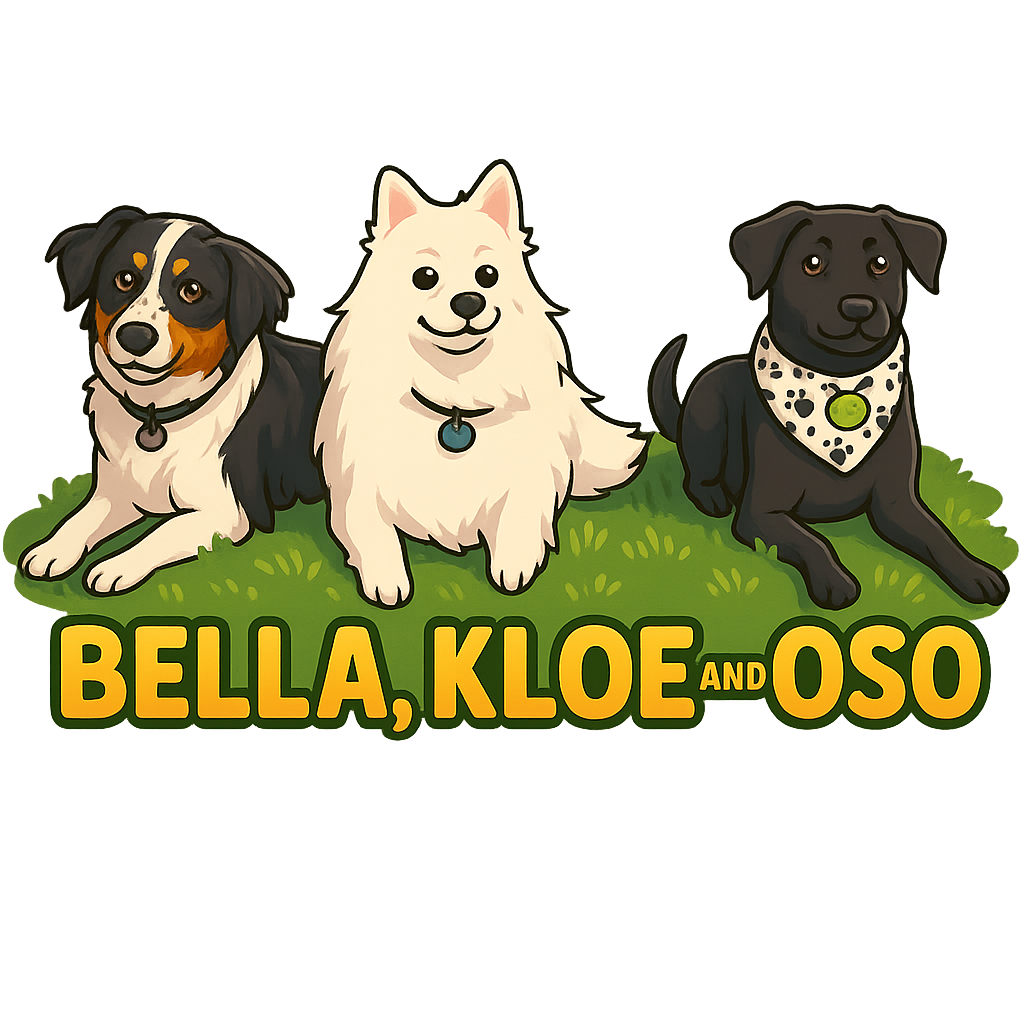 Bella, Kloe and Oso's sticker