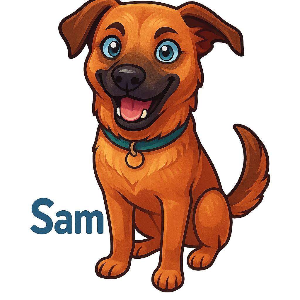 Sam  - Classic Sticker