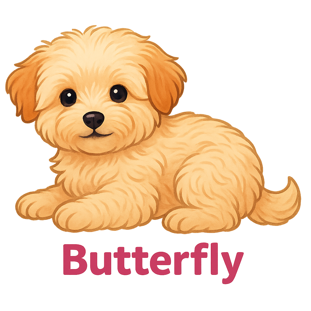 Custom Butterfly  sticker - AI-generated pet art
