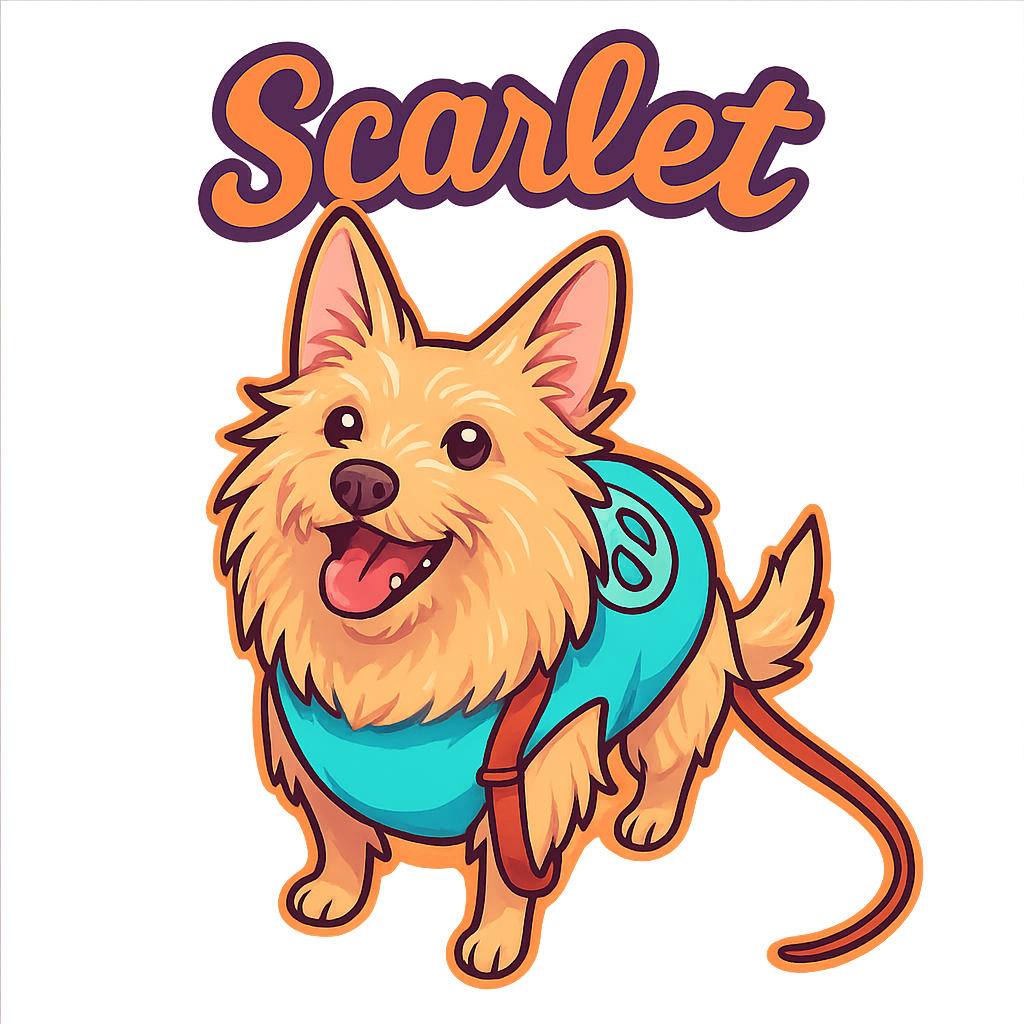 Scarlet  - Classic Sticker
