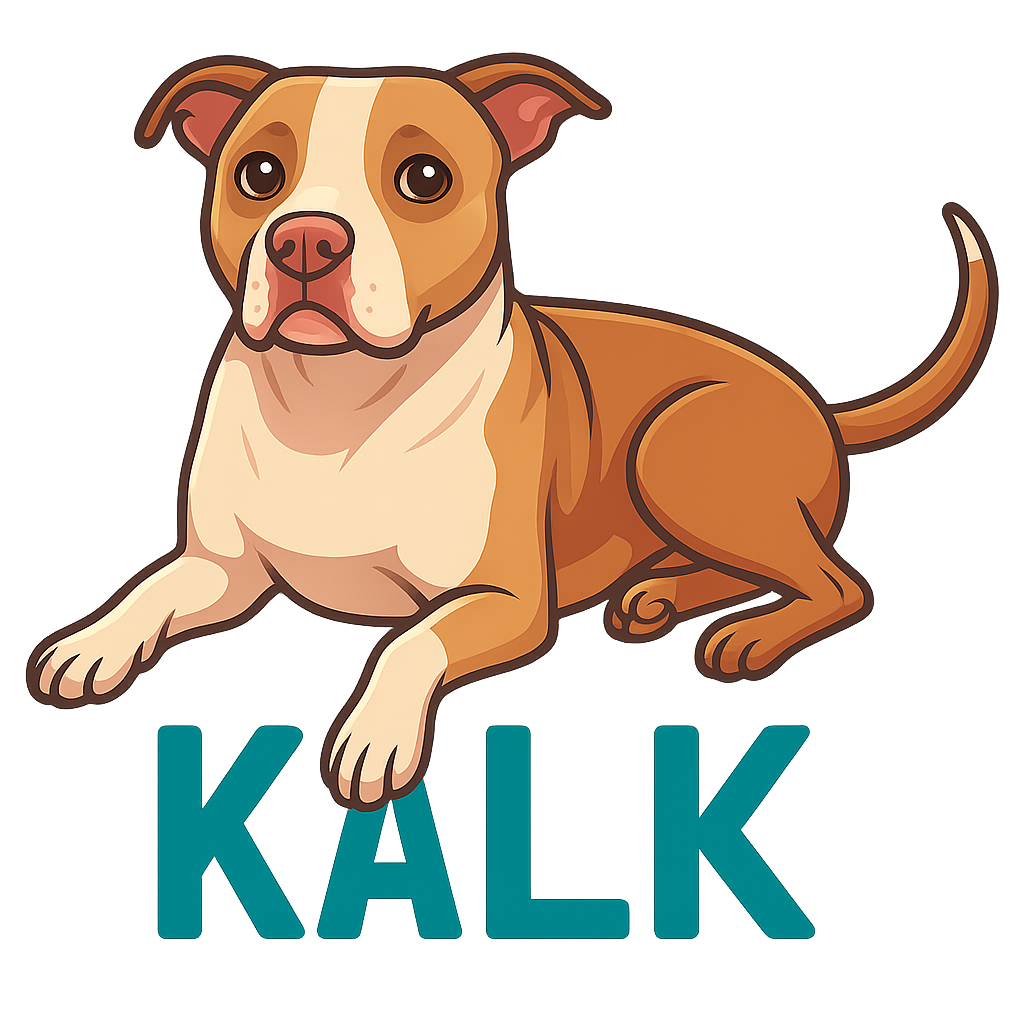 Custom Kalk sticker - AI-generated pet art