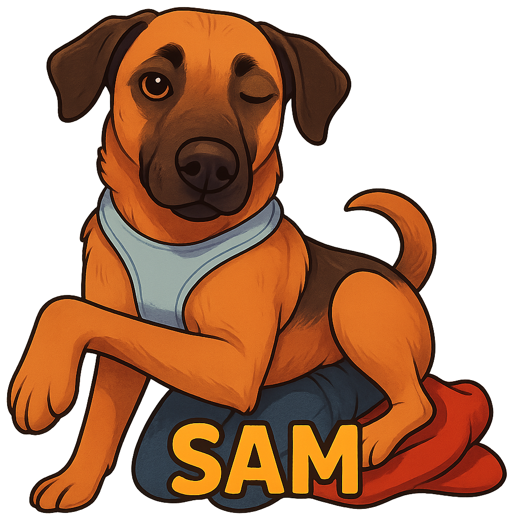 Sam  - Classic Sticker