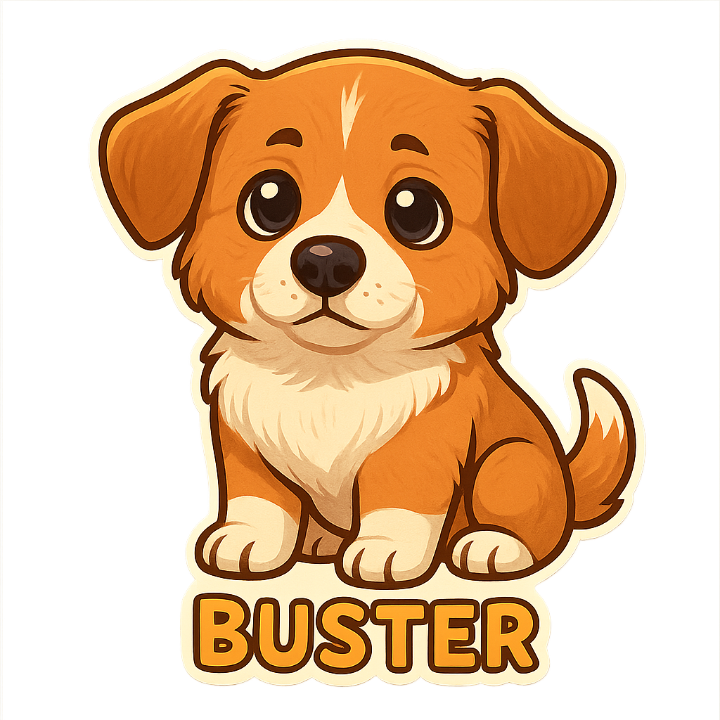 Buster - Classic Sticker