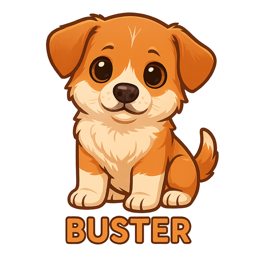 Buster - Classic Sticker