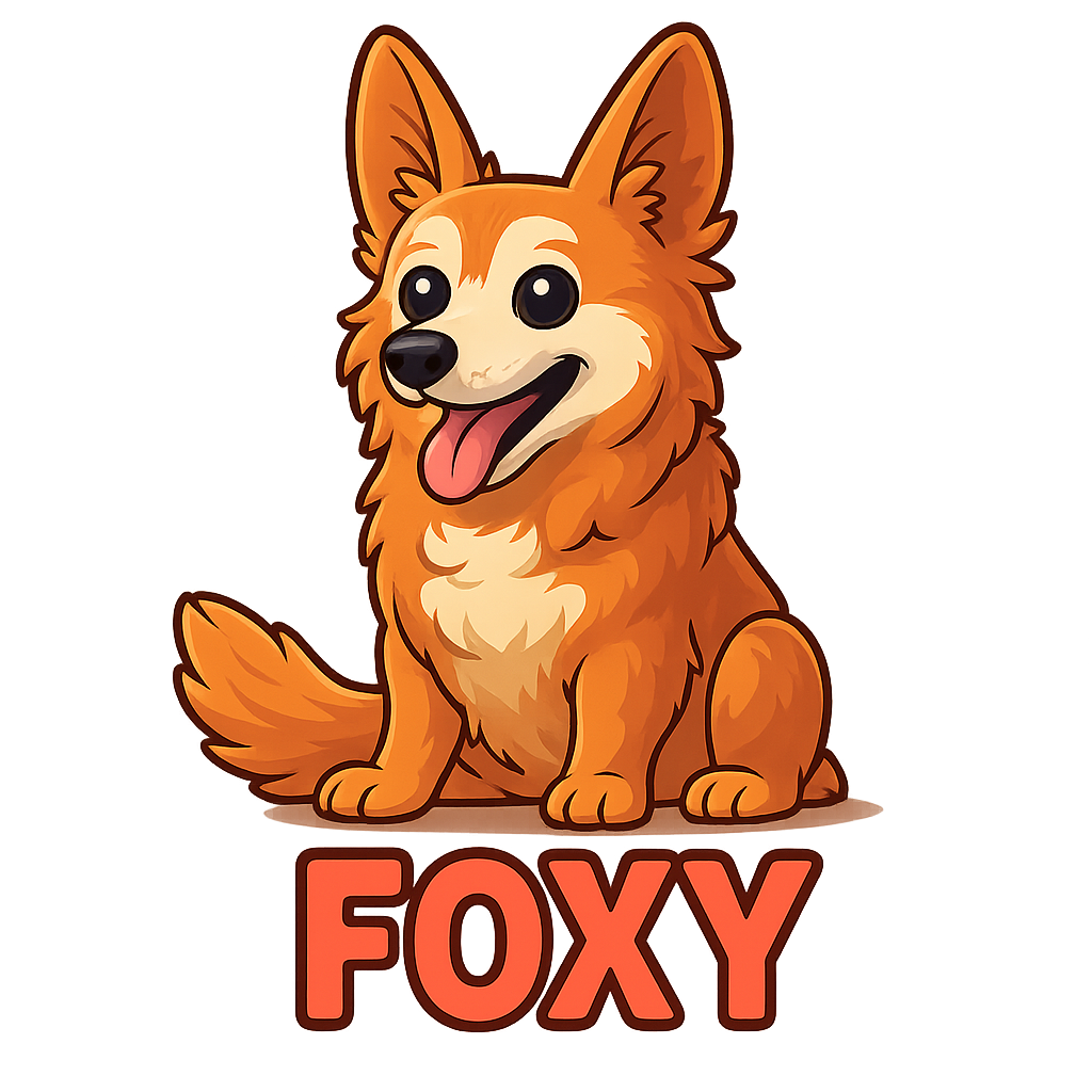 Foxy - Classic Sticker