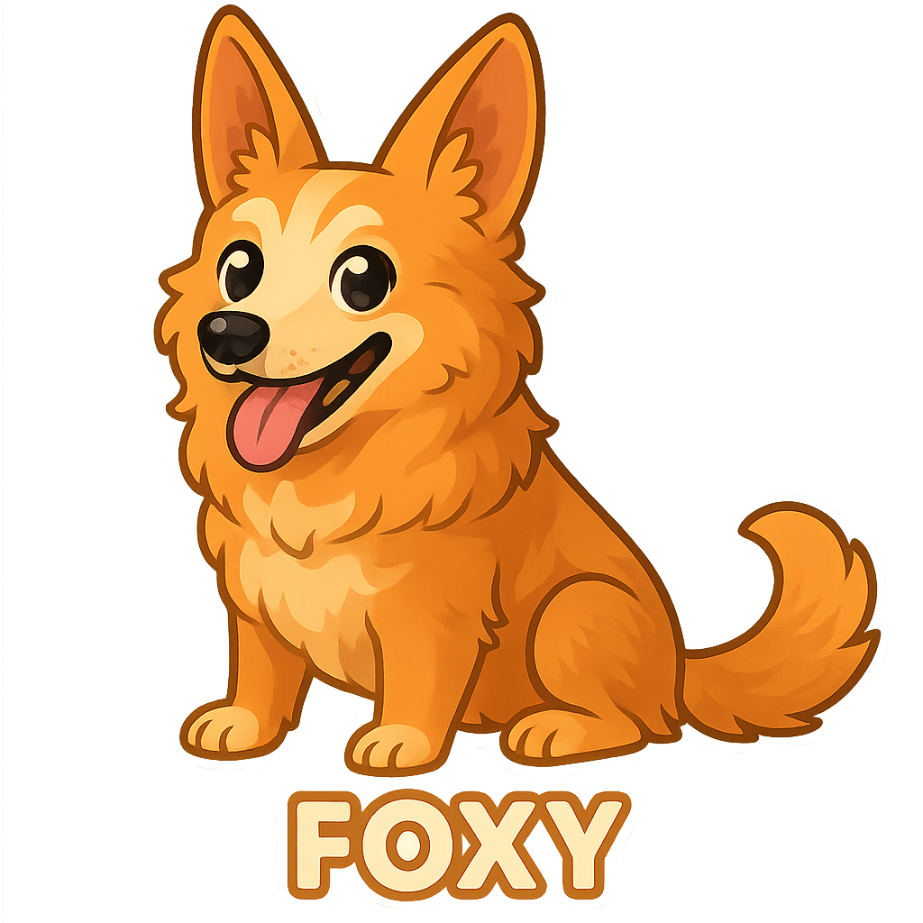 Foxy - Classic Sticker