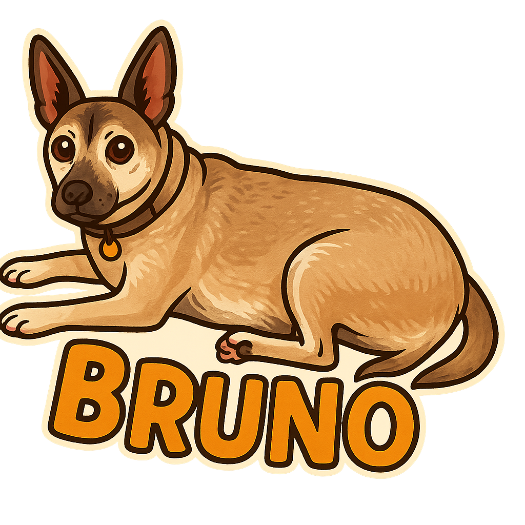 Bruno - Classic Sticker