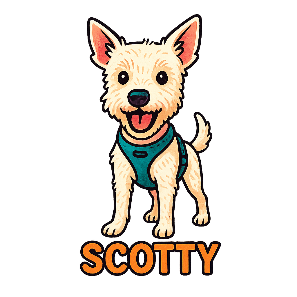 Scotty - Classic Sticker