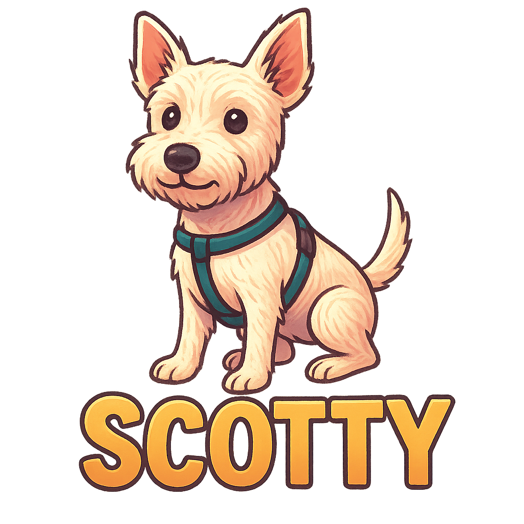 Scotty - Classic Sticker