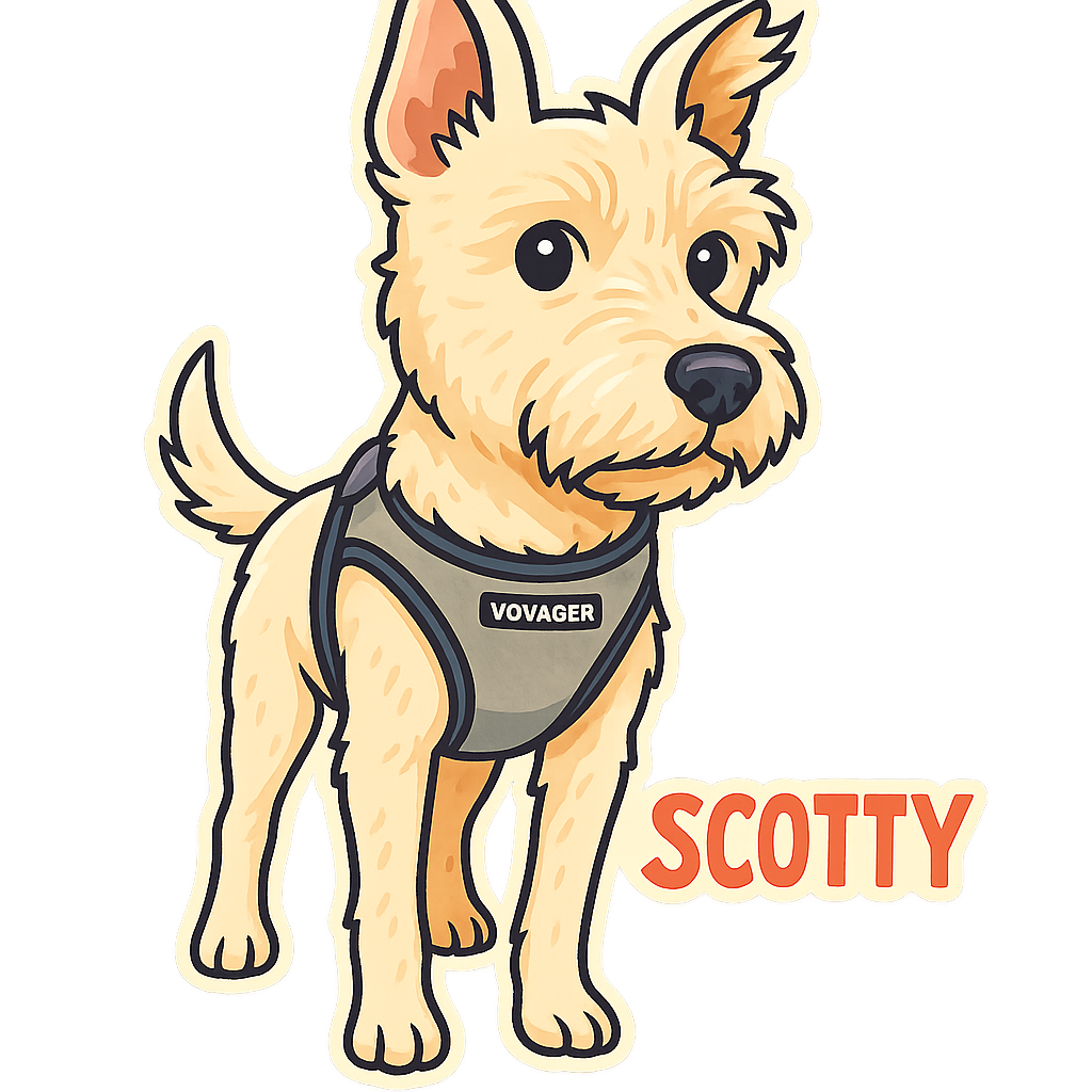 Scotty - Classic Sticker