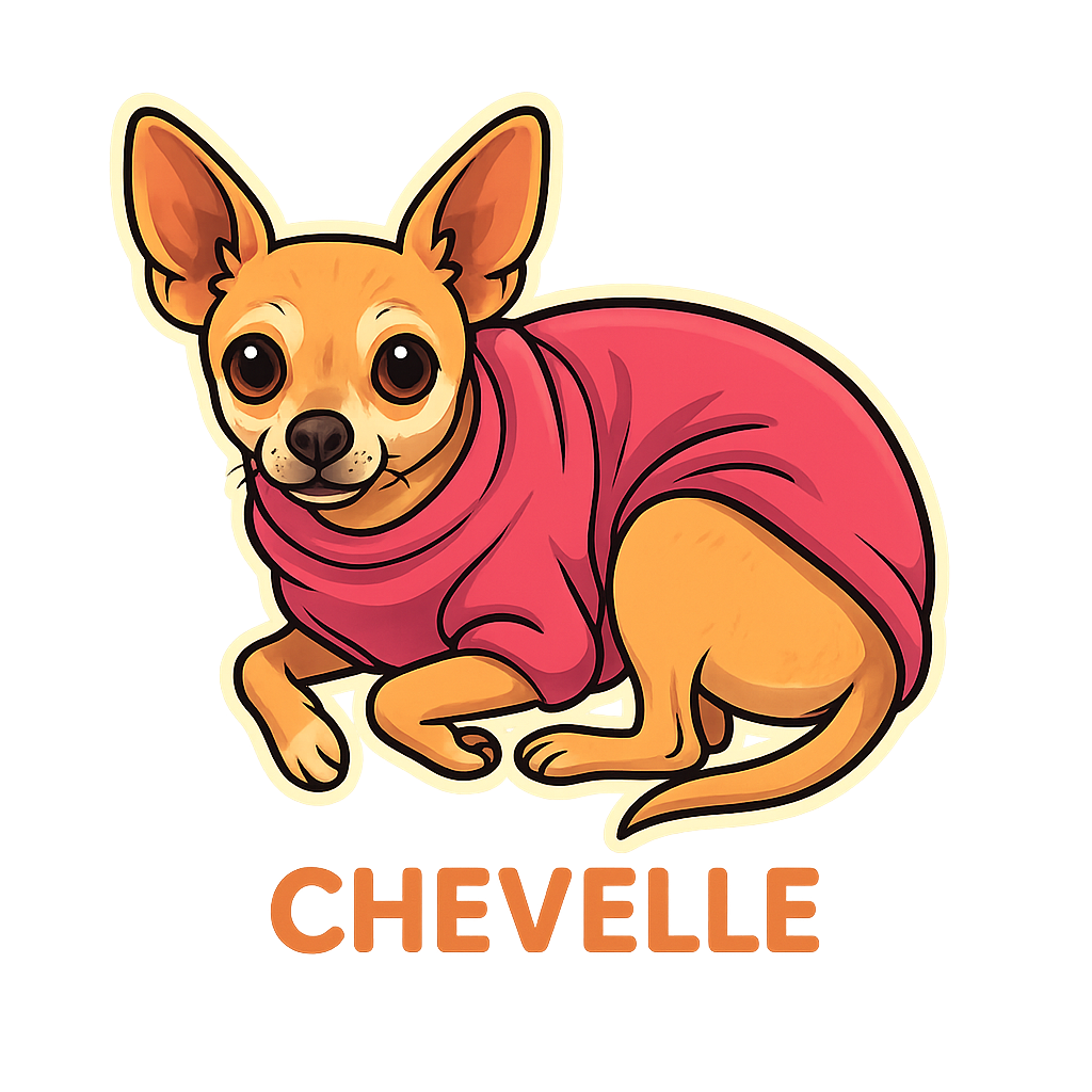Custom Chevelle  sticker - AI-generated pet art