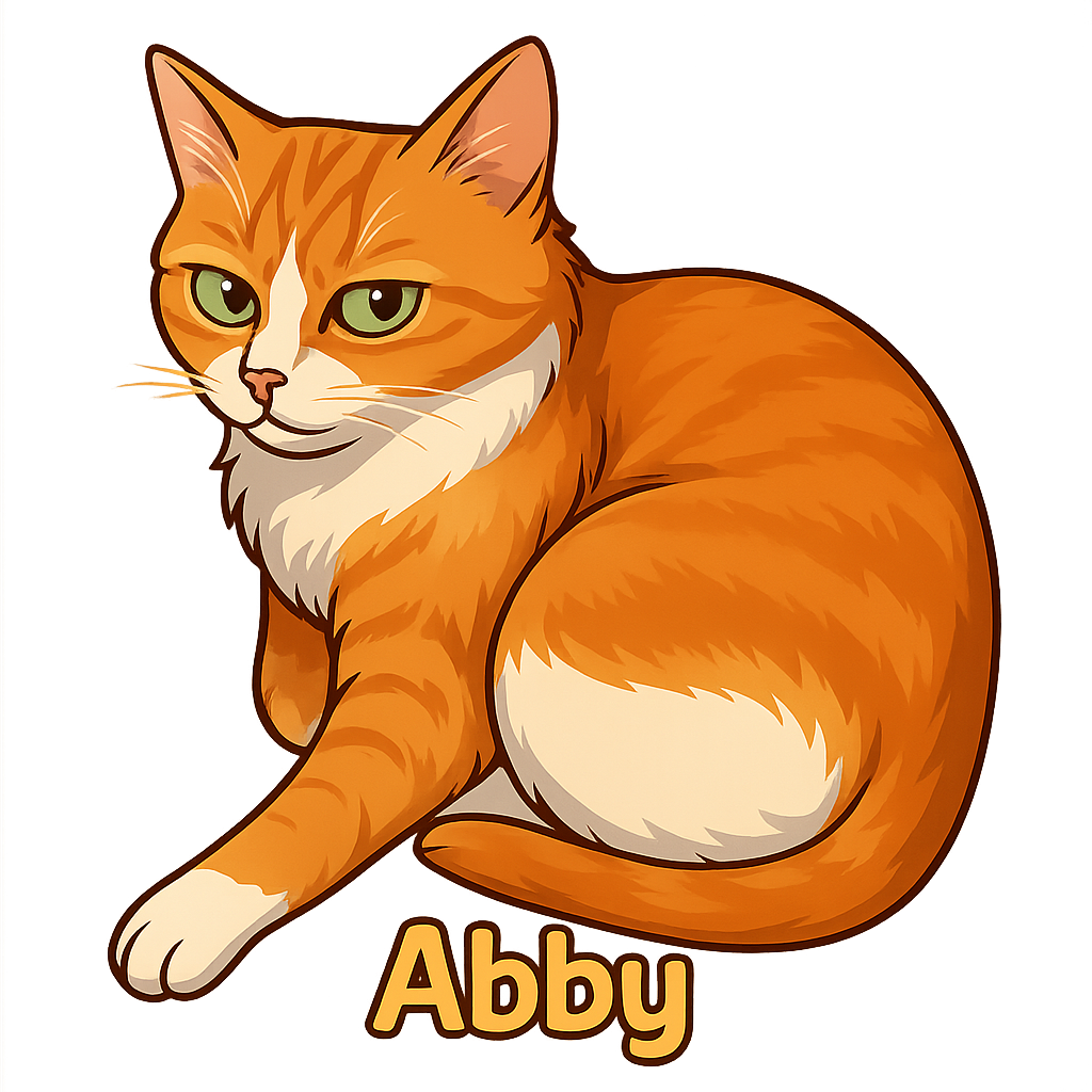 Abby  - Classic Sticker
