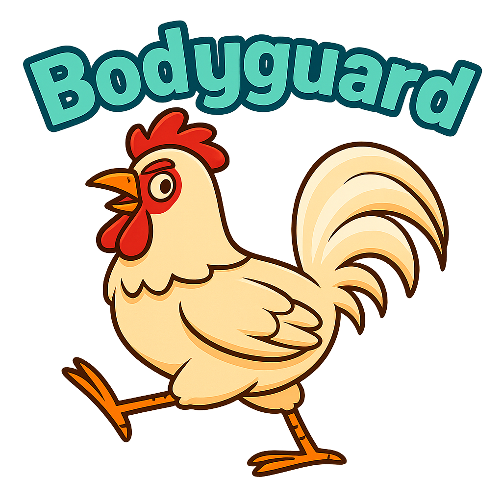 Bodyguard  - Classic Sticker