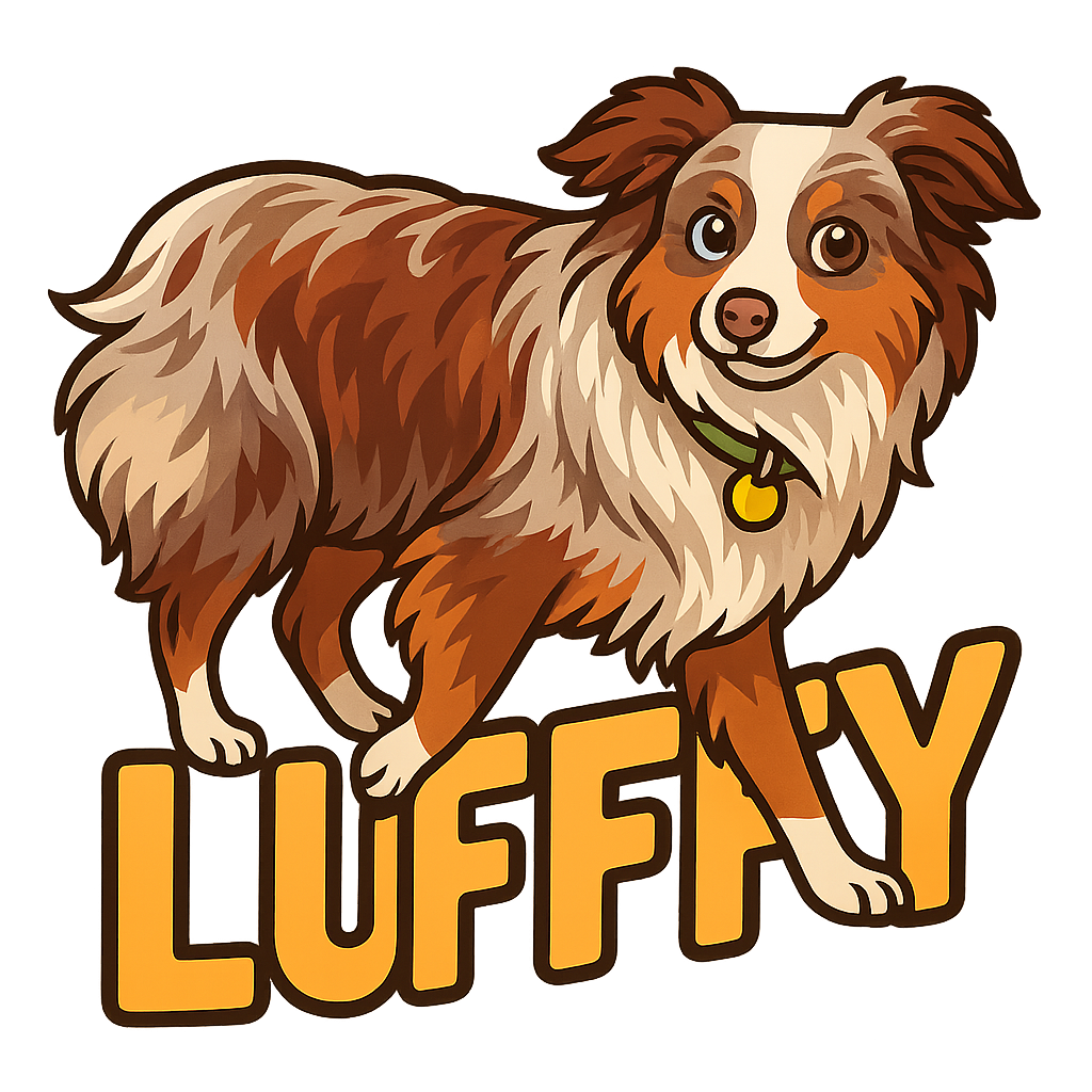 Custom Luffy sticker - Luffy's Miniature Australian Shepherd sticker captures the breed's confident and curious demeanor, along with its distinctive merle coat and bright eyes. It's not just a sticker, it's a statement of your love for this distinctive breed.