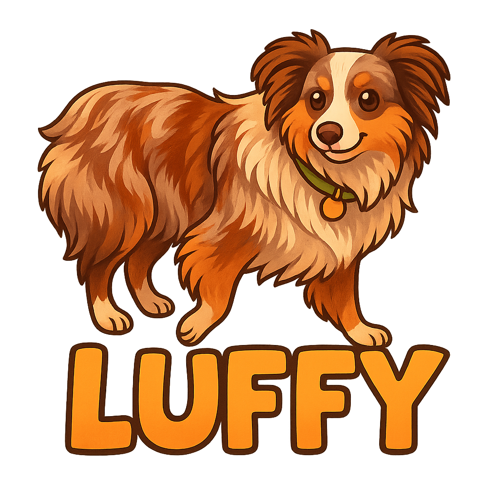 Custom Luffy sticker - AI-generated pet art