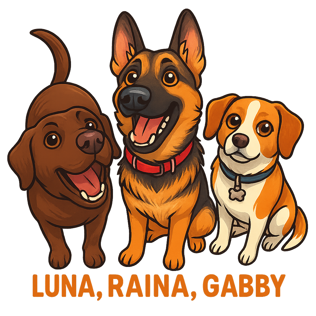 Luna, Raina,Gabby - Classic Sticker