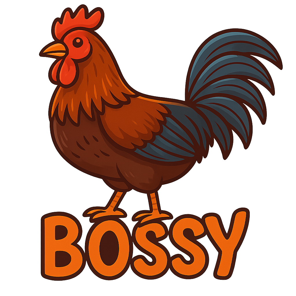 Custom Bossy sticker - AI-generated pet art