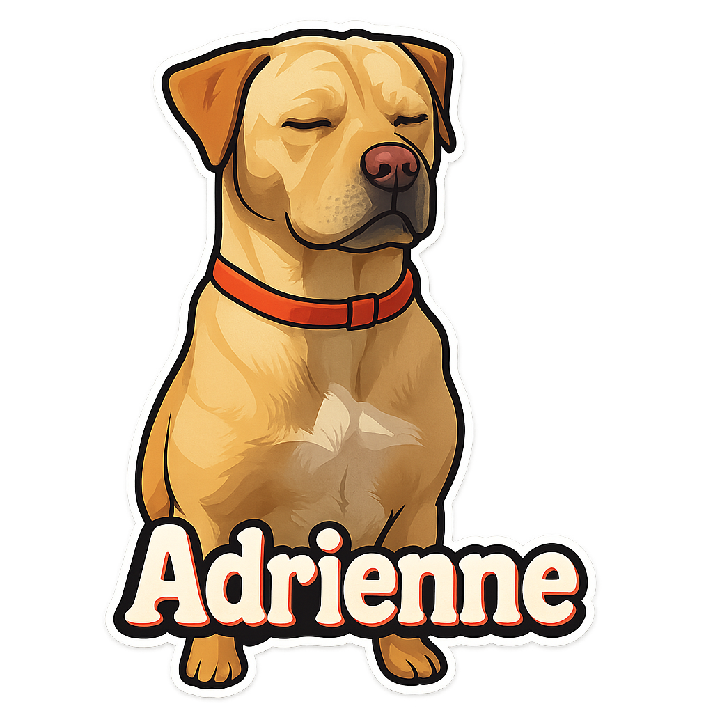 Adrienne - Classic Sticker