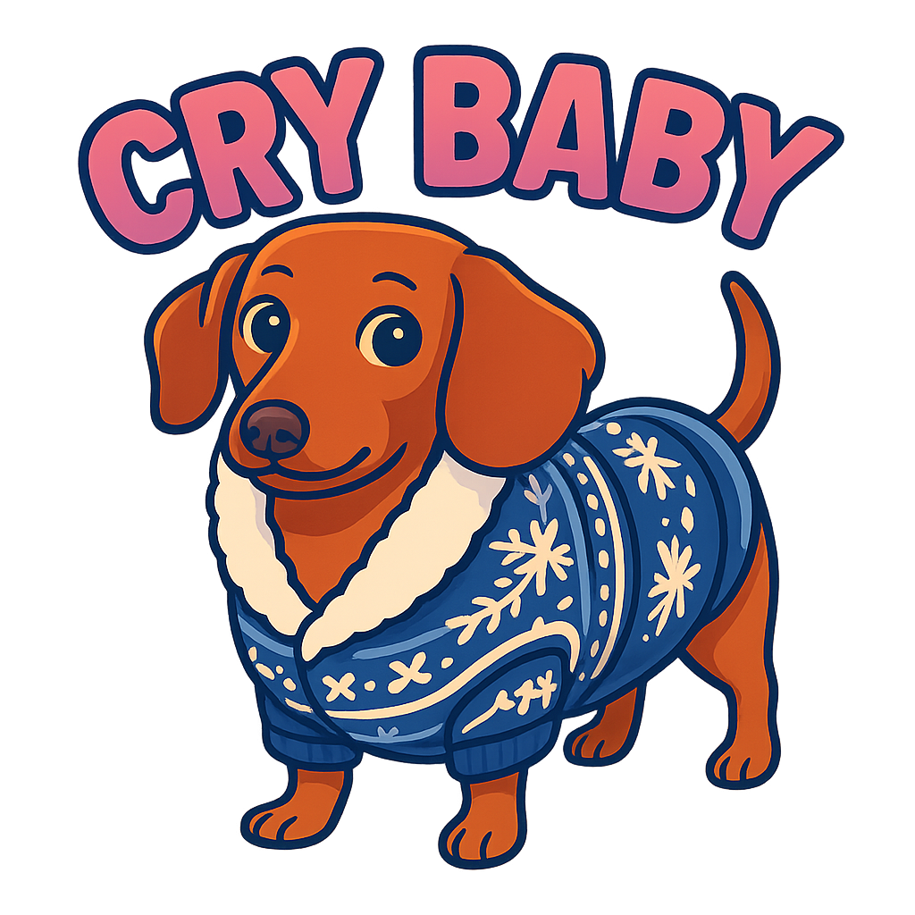 Cry Baby  - Classic Sticker